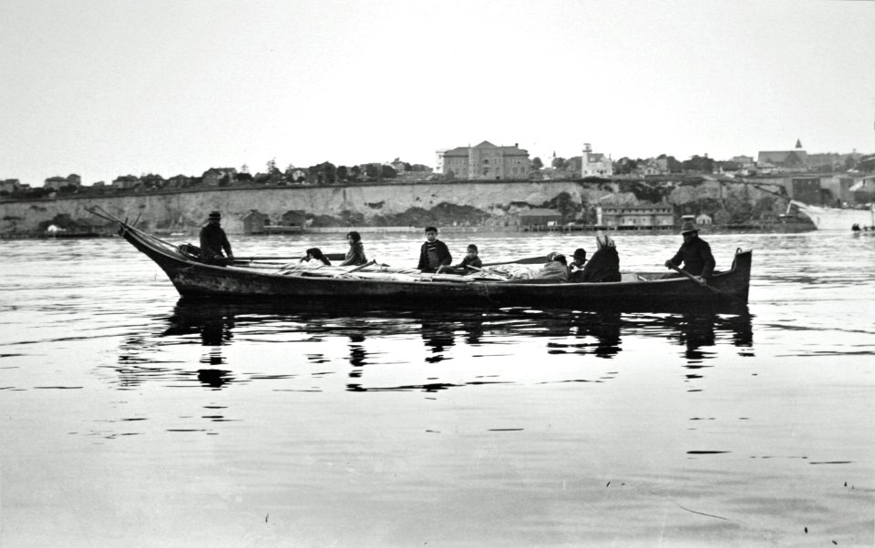 Dugout Canoe at Port Townsend, WA c1904