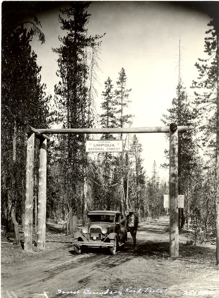 56720-4 Forest Boundry Road Portal c1930