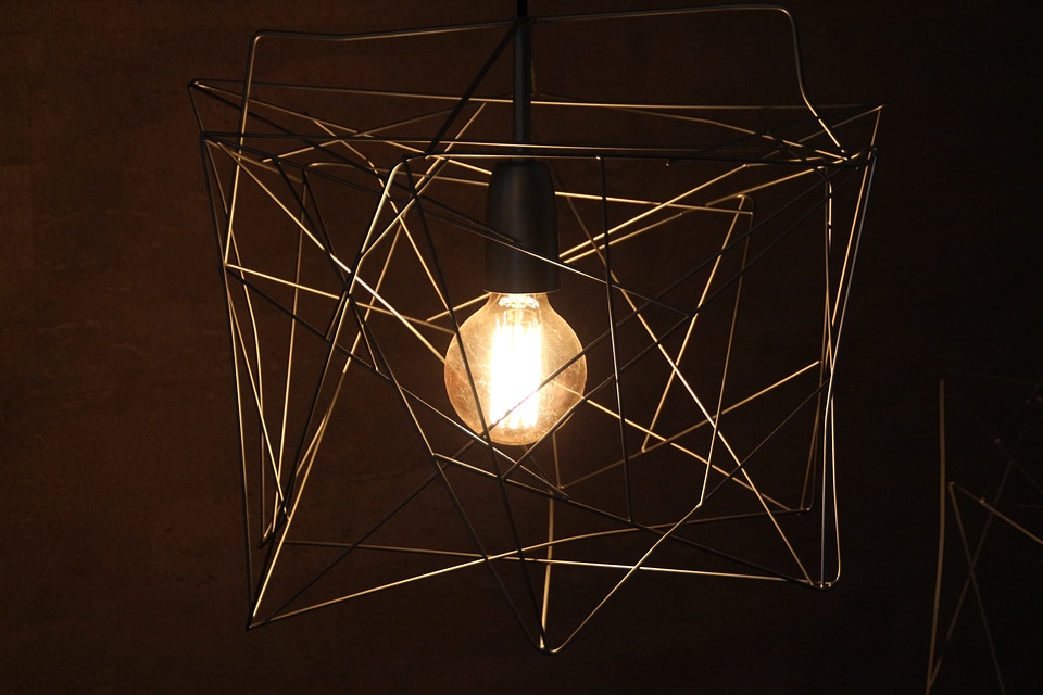 Lampshade suspension lamp ornament