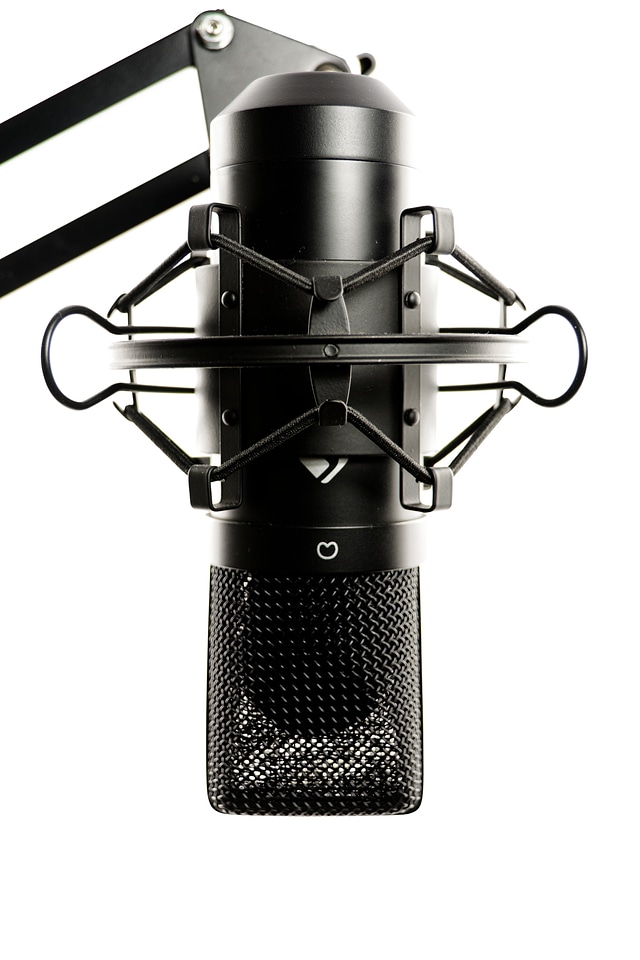 Audio recording sound studio