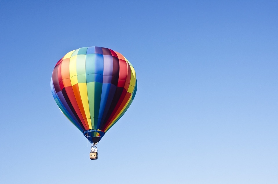 Colorful air vehicle