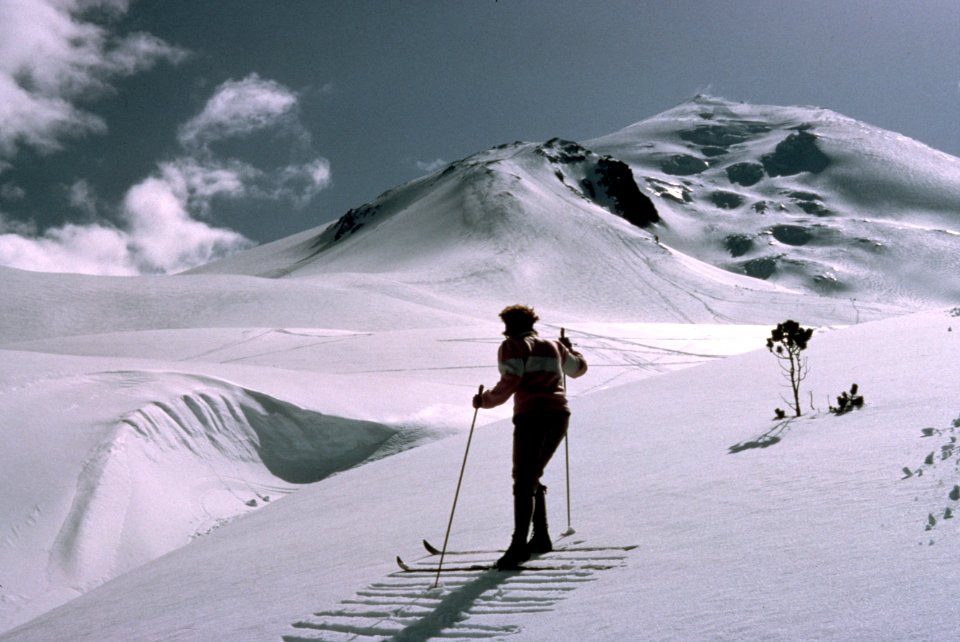 Gifford Pinchot National Forest, pre-eruptive X-C skiing Mt St Helens