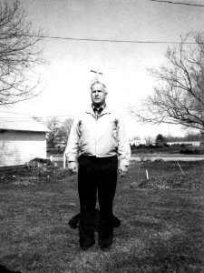 Norman Myers at Parents Home, Fremont, NE 1983 4