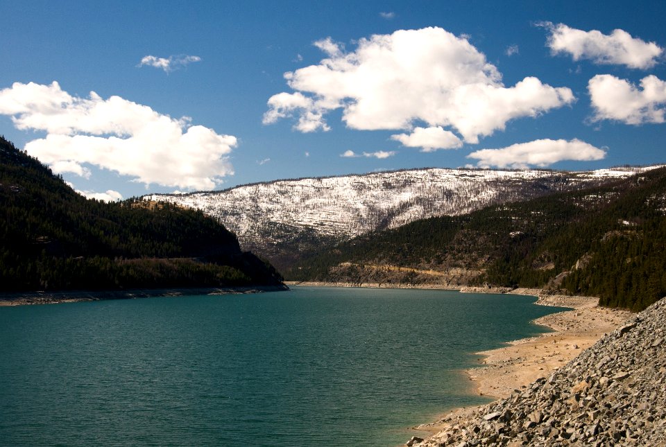 Lake Koocanusa from the Pacific Northwest Trail, Kootenai National Forest