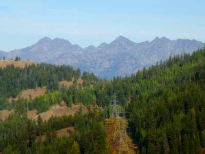 Seven Devils Mountains from Hells Canyon Overlook, Wallowa Whitman National Forest photo