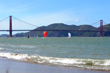 Golden Gate Bridge from East Beach photo