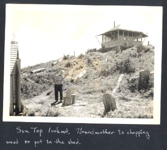 Sun Top Lookout, 1943