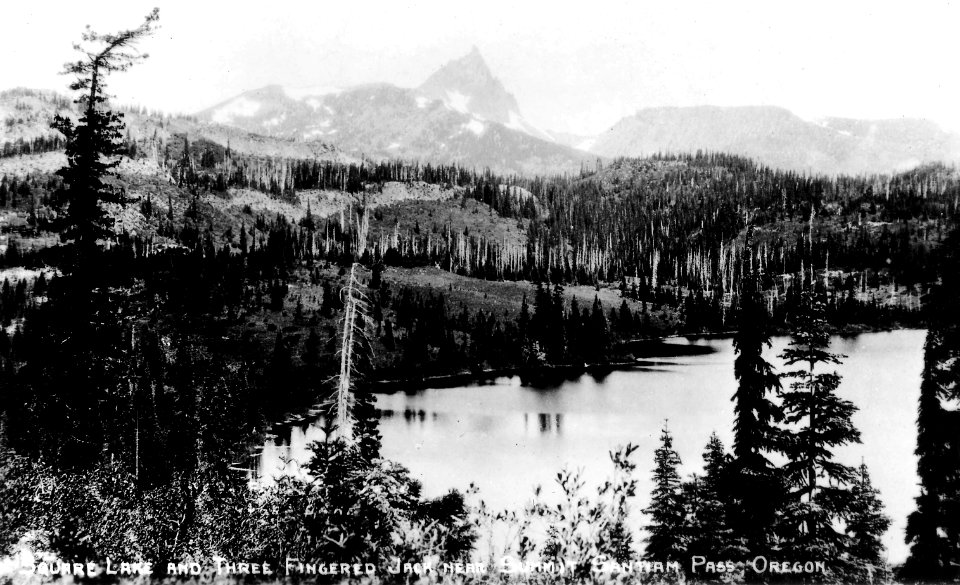 Square Lake and Three Fingered Jack