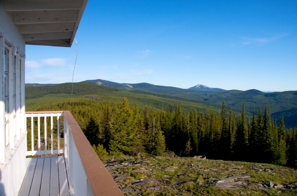 Mt Henry from the Webb Mountain Lookout