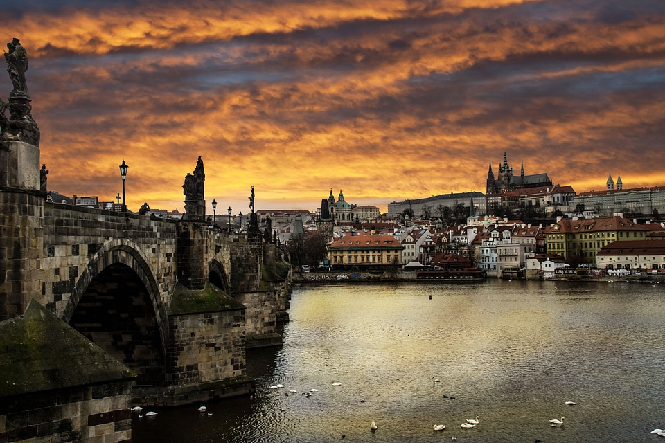 Europe capital charles bridge