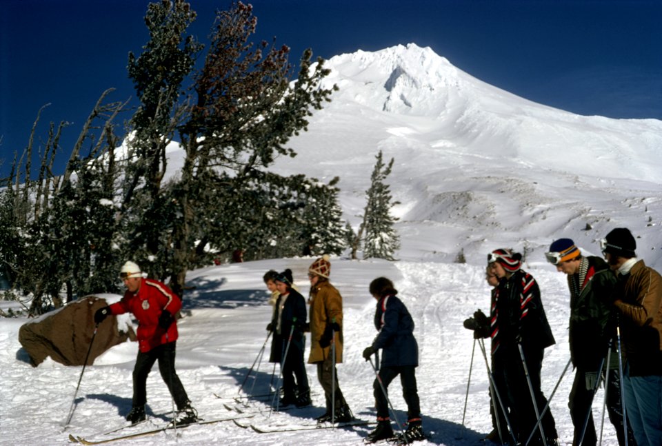 328 Mt Hood National Forest, skiing Timberline Lodge, historic