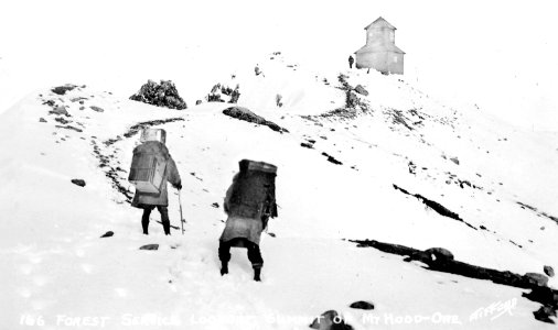166 Forest Service Lookout, Summit Mt. Hood, OR - Gifford