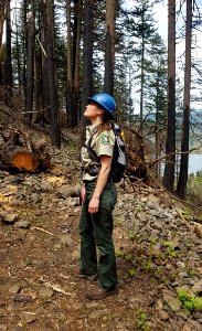 Lily Palmer Forest Service Public Affairs was called in to provide extra communications support after the Eagle Creek Fire.