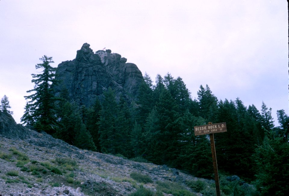 Y-3-12.8 Bessie Rock Lookout 1964