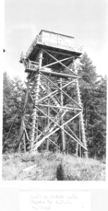 Coffin Butte Lookout 1940 photo