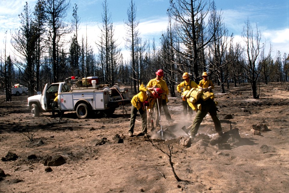 265 Deschutes National Forest, Skeleton Fire