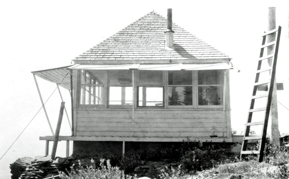 Lookout House, Summit Springs, Whitman National Forest, OR c1942 photo