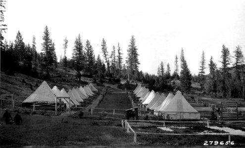 279656 CCC Camp F-5, Colville NF, WA 1933 photo