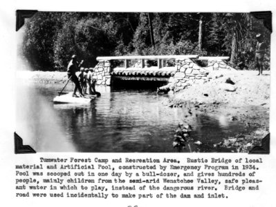 Bridge at Tumwater FC Built by EWP in 1934