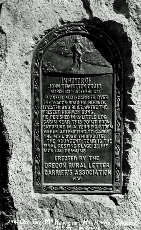Cascade NF - Craig Monument, OR c1930