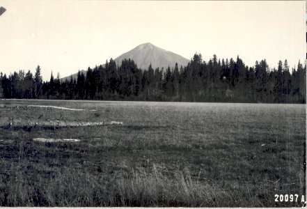 W-5-10 Mt. McLoughlin from Big Elk 1913