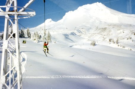 Old Magic Mile lift, Mt Hood Nat'l Forest