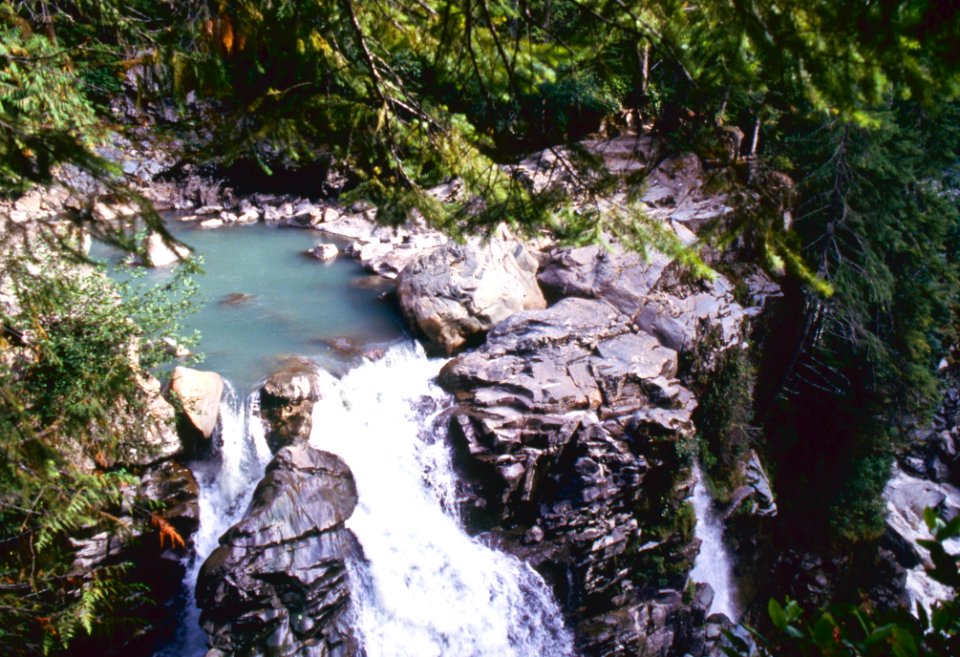 Nooksack Falls,  Mt Baker Snoqualmie National Forest