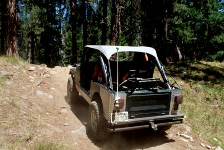 Recreation, off road vehicle ORV riding, Mt Hood National Forest
