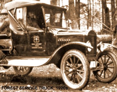 Forest Service Truck, 1920s