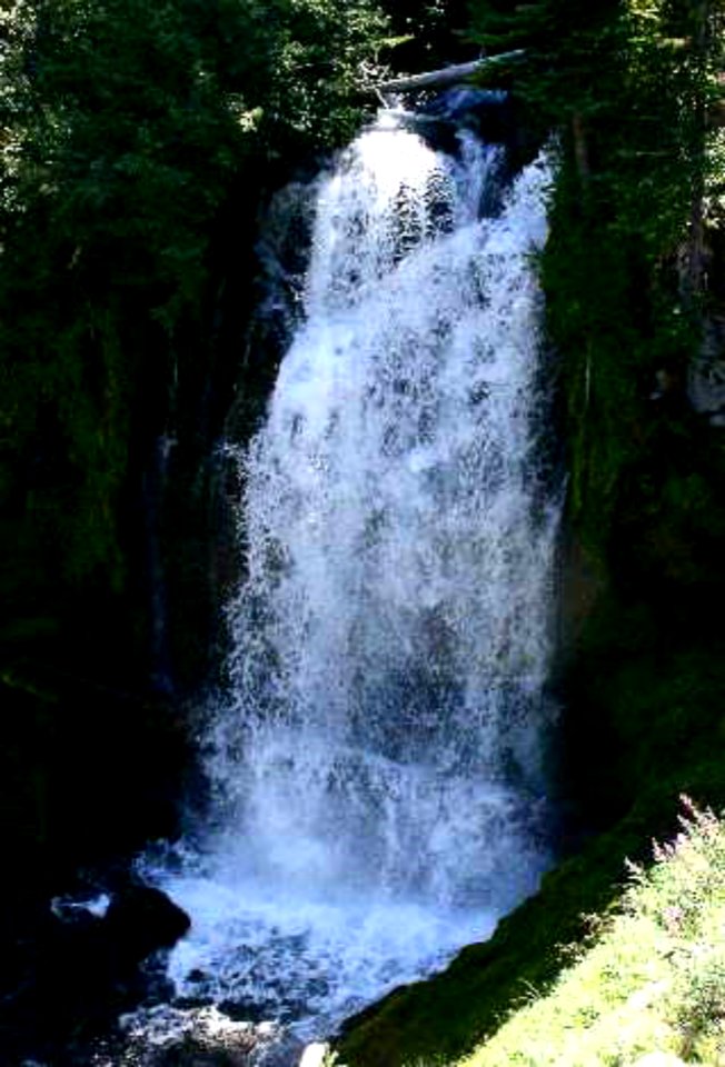 Bridge Creek Falls in the Bridge Creek Wilderness-Ochoco