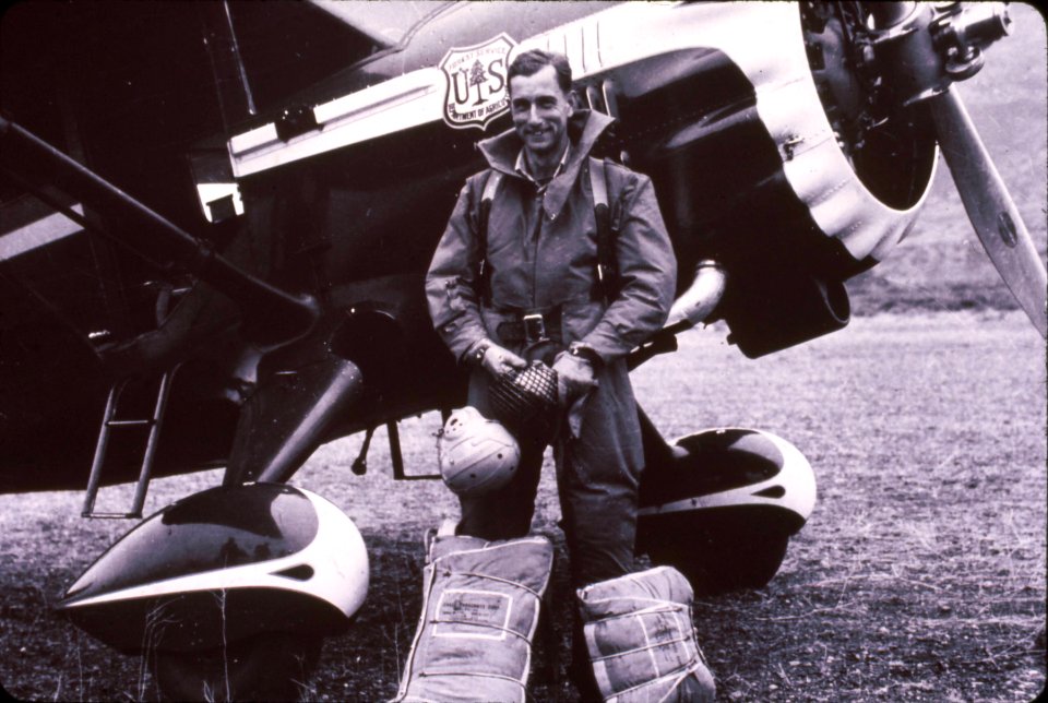 660700-1-2 Smokejumper Francis Lufkin, 1930