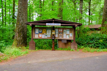 Eagle Creek Campground Pay Station-Columbia River Gorge