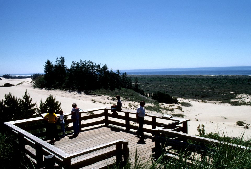 Oregon Dunes  NRA viewpoint 1985, Siuslaw National Forest.jpg