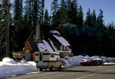 Gifford Pinchot National Forest, pre-1980 eruption Spirit Lake Lodge