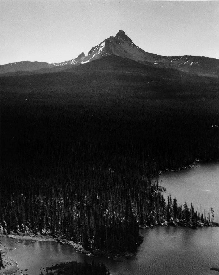 Willamette NF - Mt. Washington and Big Lake, OR 1973 photo