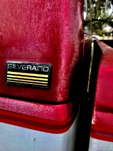 Old classic truck chevy 1989