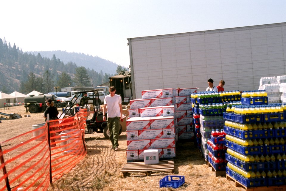 421 Ochoco National Forest Hash Rock Fire camp