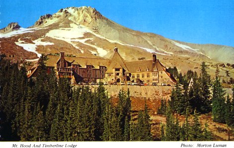 CT-1871 Mt. Hood and Timberline Lodge, OR