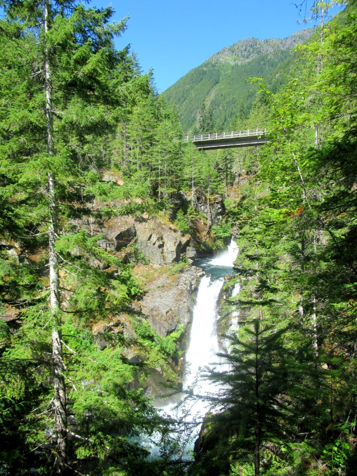Hammma Hamma Falls by Michael Becker, Olympic National Forest.