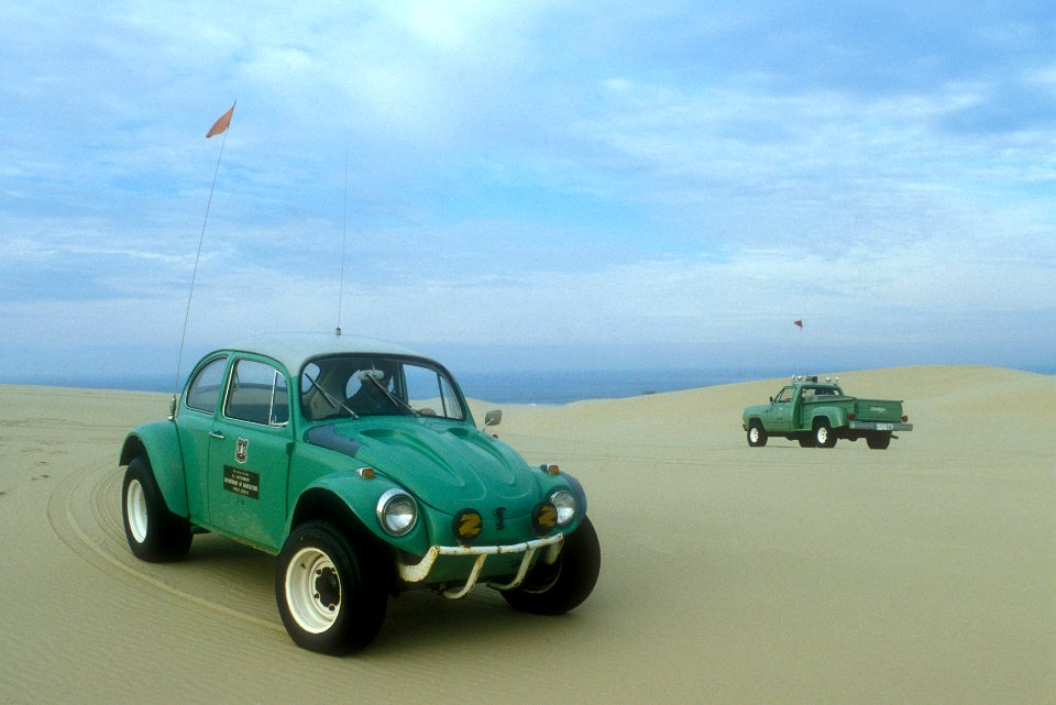 Siuslaw NF - Patrol VW at Dunes 1979 2 photo