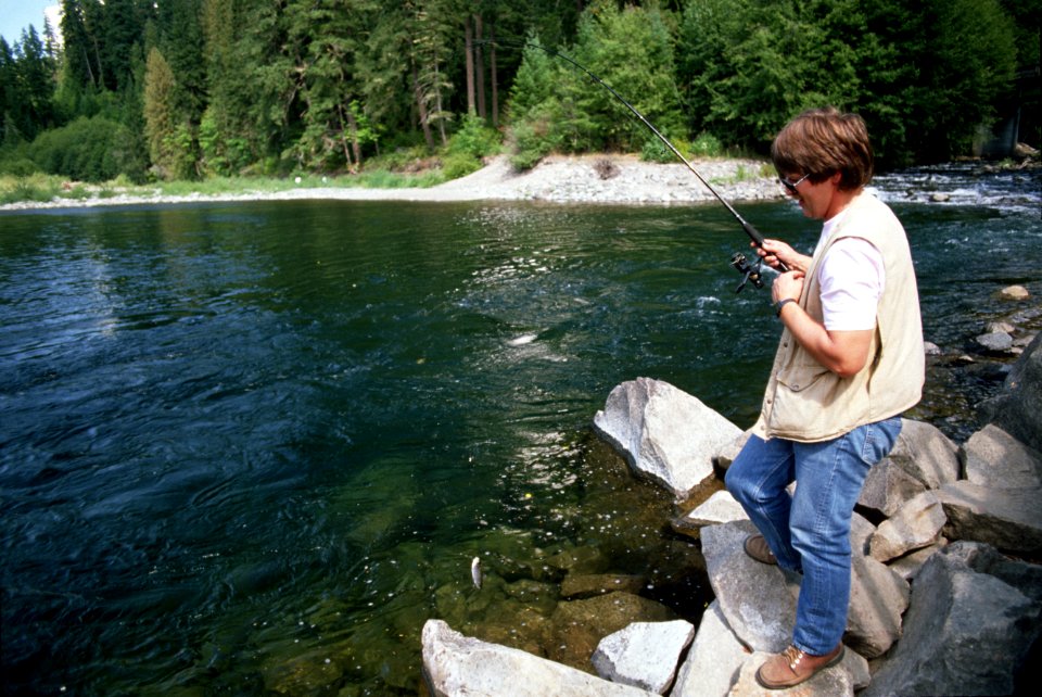 Fishing Clackamas River Mt Hood National Forest