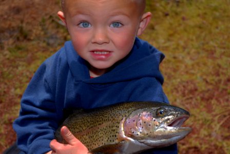 Free Fish Day Youth outdoor education Deschutes NF