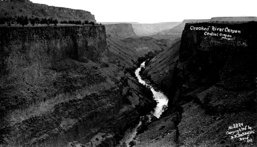 No 2824 Crooked River Canyon, Central Oregon - Bakowski