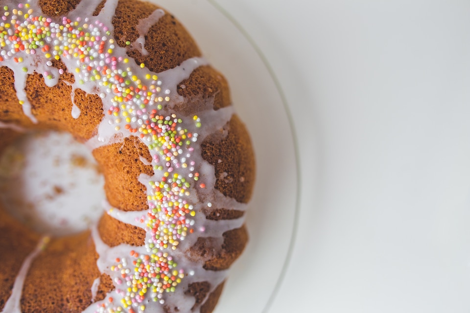 Colorful decoration food