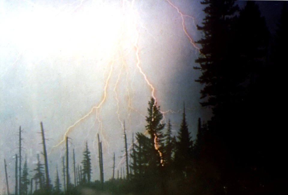 195374 Lightning Strikes, Mt. Baker NF photo