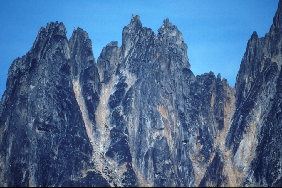 Mountain Peaks at Washington Pass, Okanogan-Wenatchee National Forest