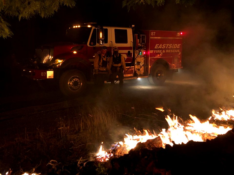 Night Fire Ops on the Garner Complex