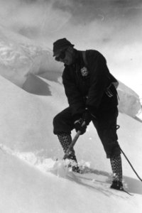 456 Ross Petrie, snow ranger at Timberline Lodge, Mt Hood Nat'l Forest