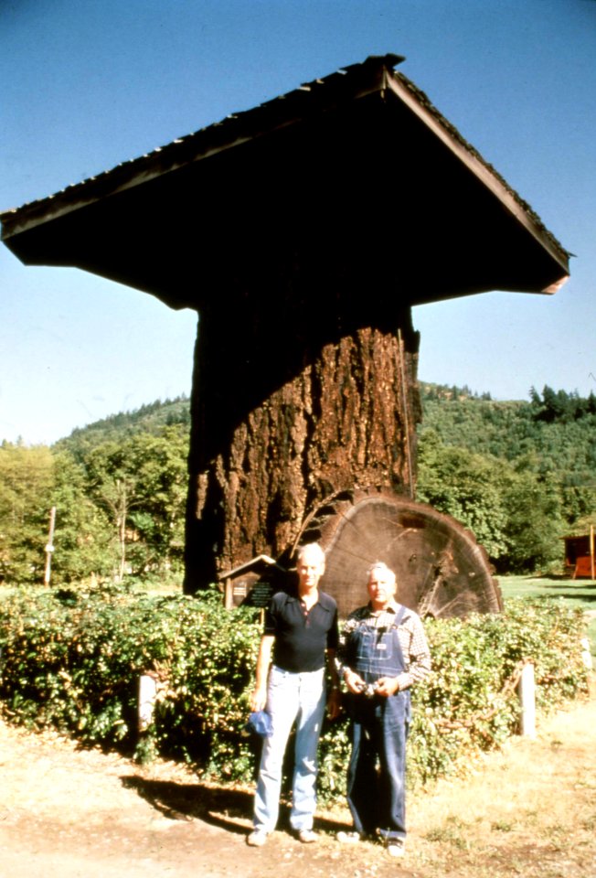 CCC Norman Meyers (R) & Nephew 2-Star General (L), Myrtle Creek, OR c1990
