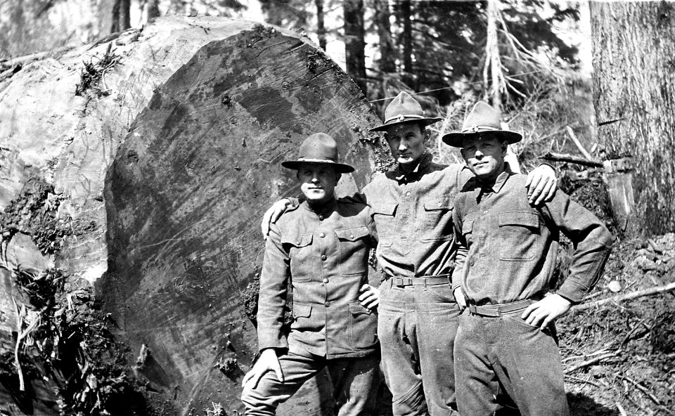 SPD Soldiers by Log